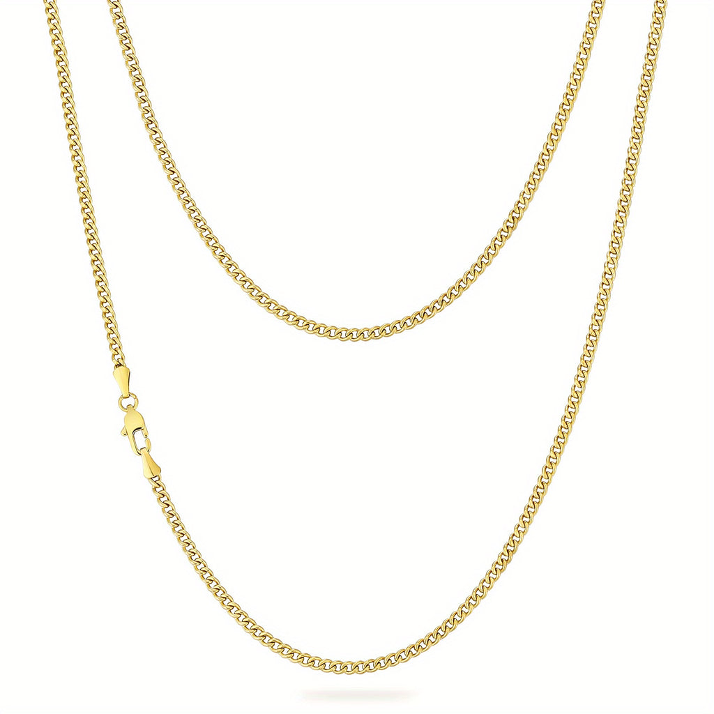 1pc Chaine Doré Homme