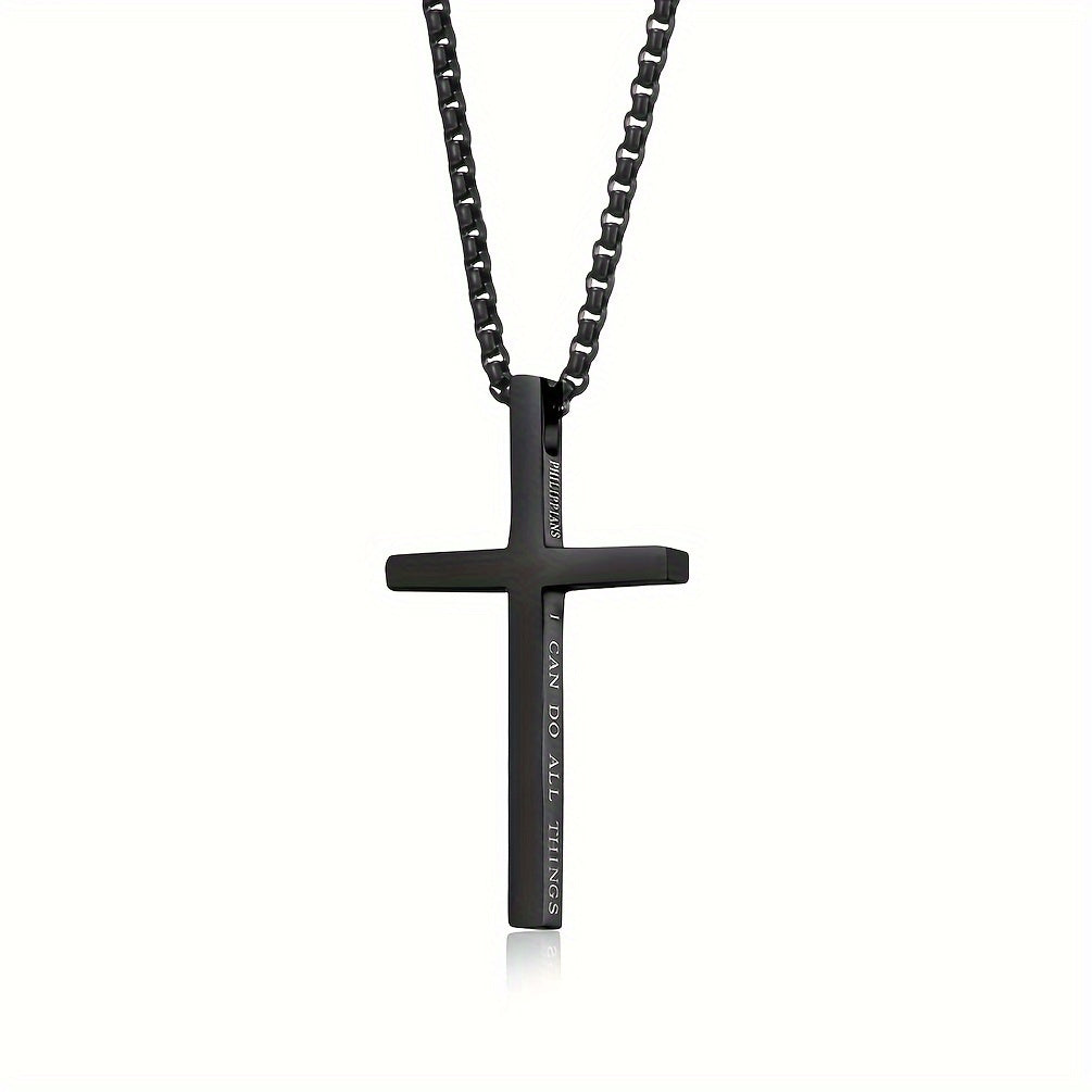 1pc Croix Chaine collier Homme/Femme