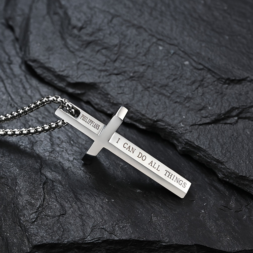 1pc Croix Chaine collier Homme/Femme