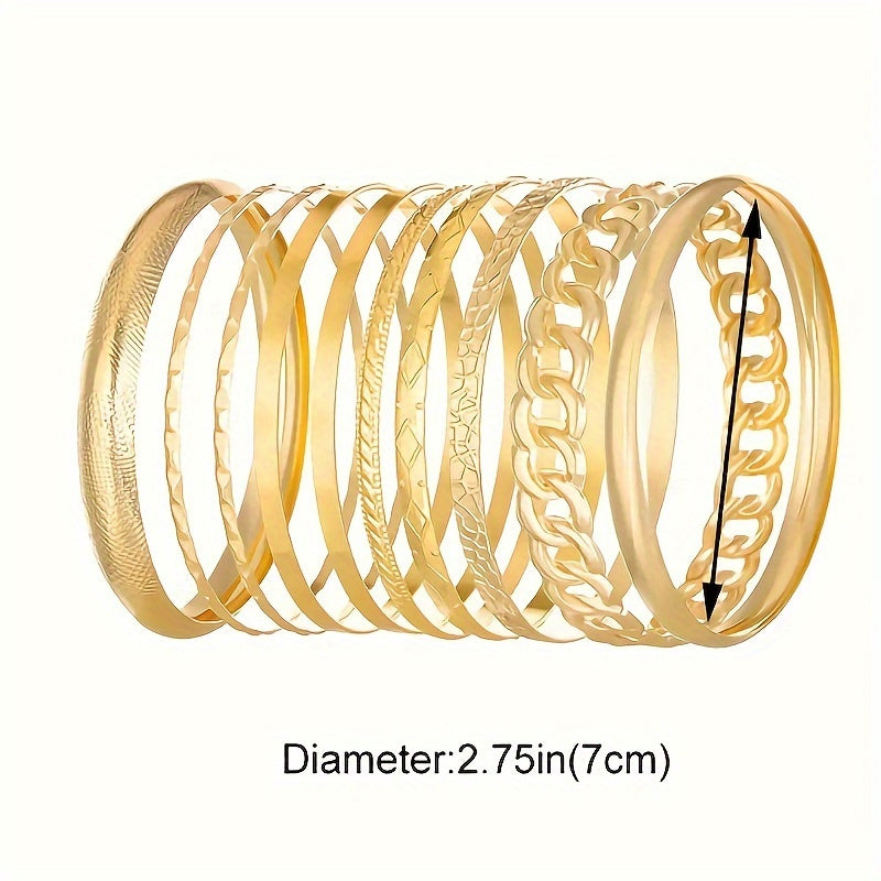 10pcs Bracelets Femme