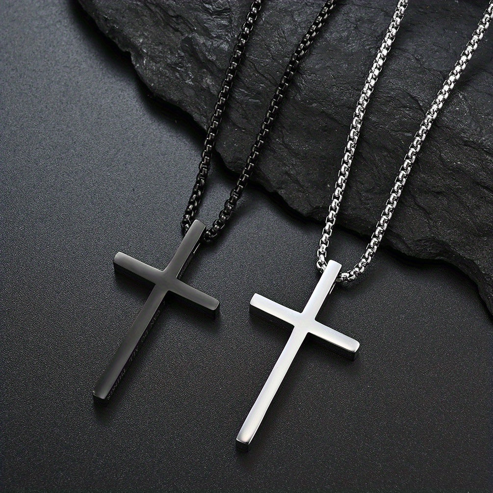 1pc Croix Chaine collier Homme/Femme