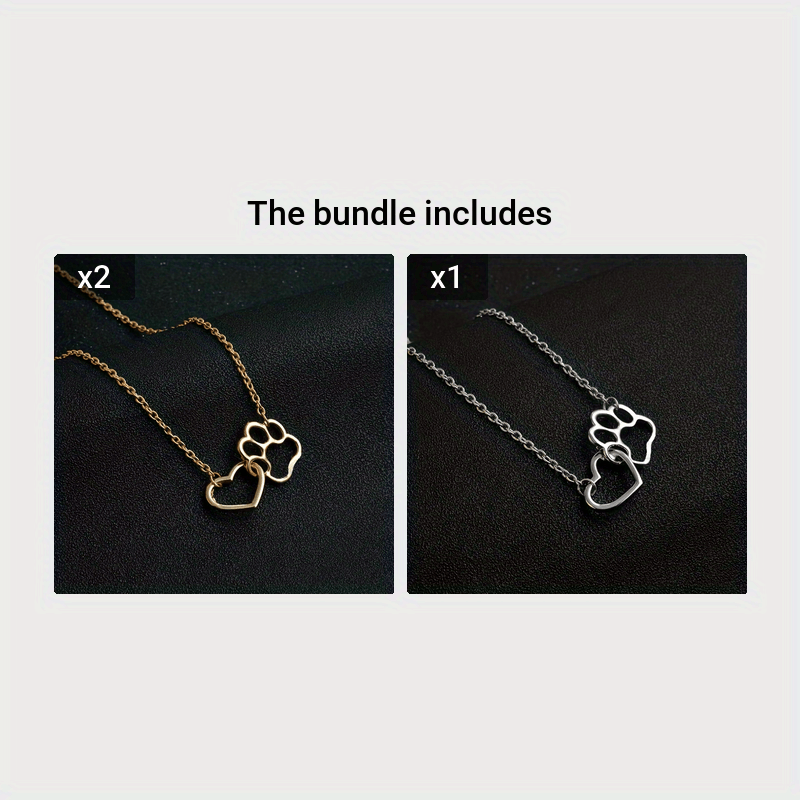 Collier Chaine Doré Argenté Coeur Pate