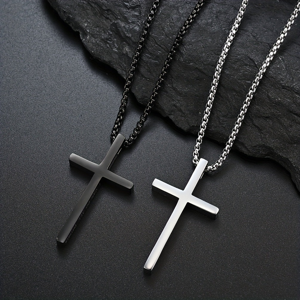 1pc Croix Chaine collier Homme/Femme