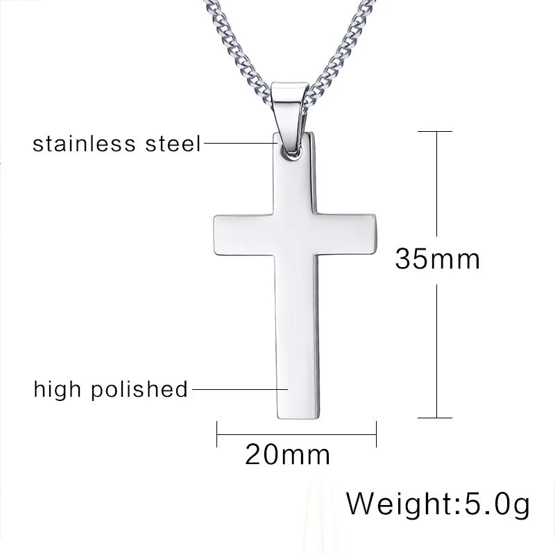 Chaine Homme Croix or/argent/noir Collier