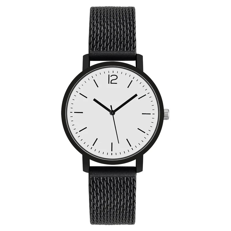 Montre couple saint valentin noir