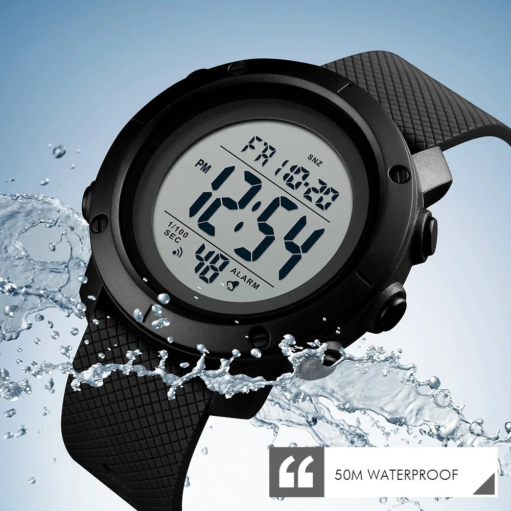 Montre Homme Décontracté Etanche Numérique