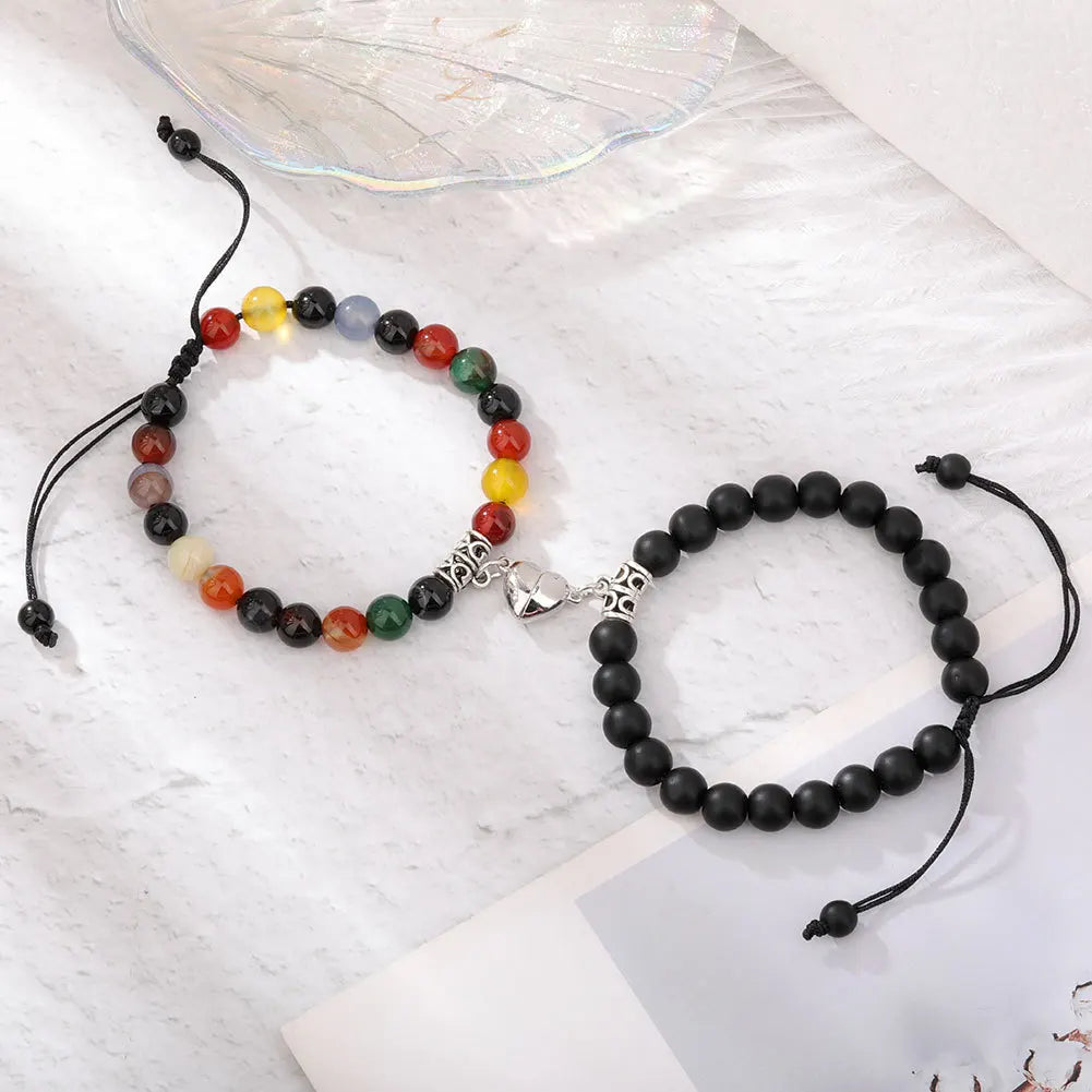Bracelets Couple Magnet
