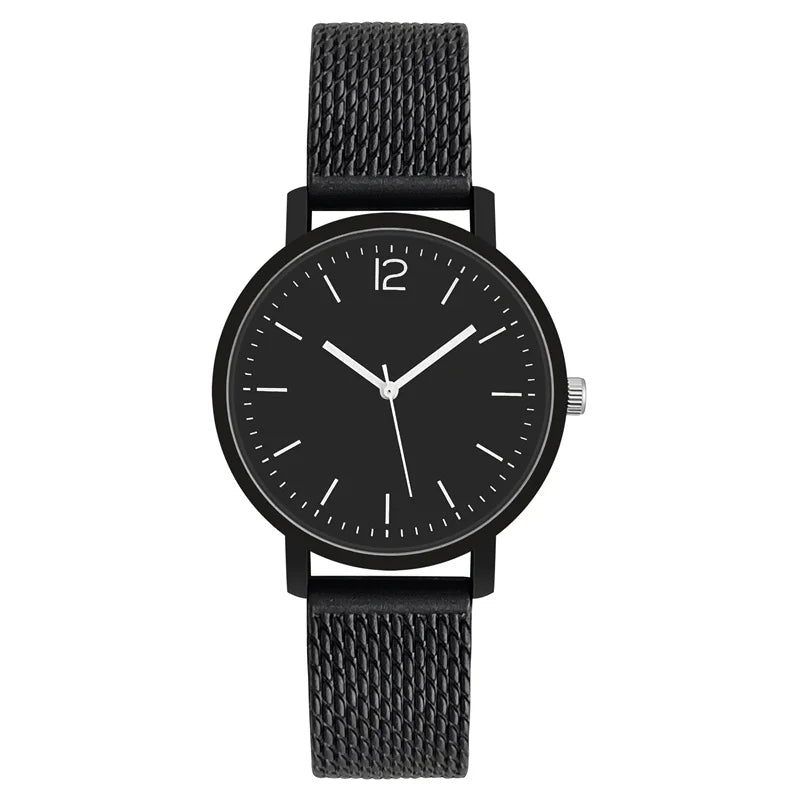 Montre couple saint valentin noir