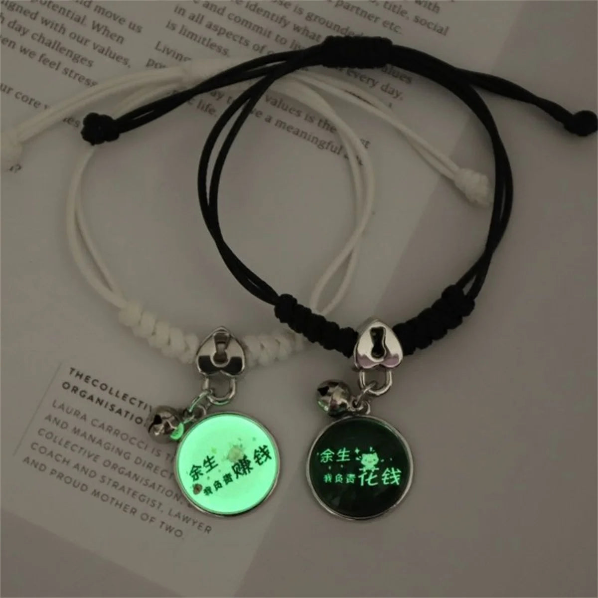 Bracelets Couples Amis Etoiles Chats