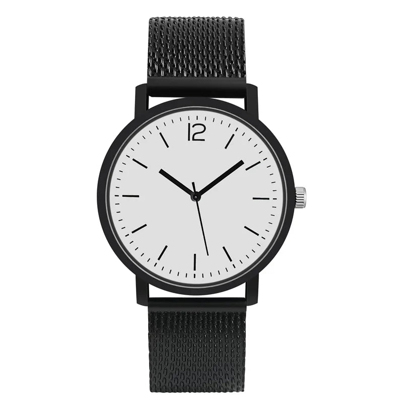 Montre couple saint valentin noir
