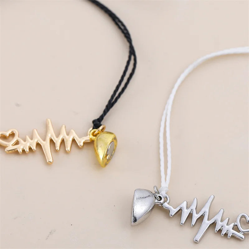 2pcs bracelets couple saint valentin
