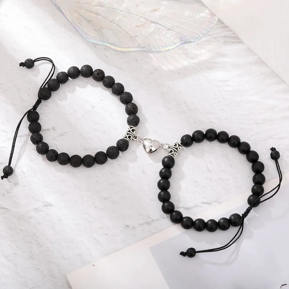 Bracelets Couple Magnet