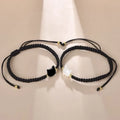 2pcs bracelets couple chats