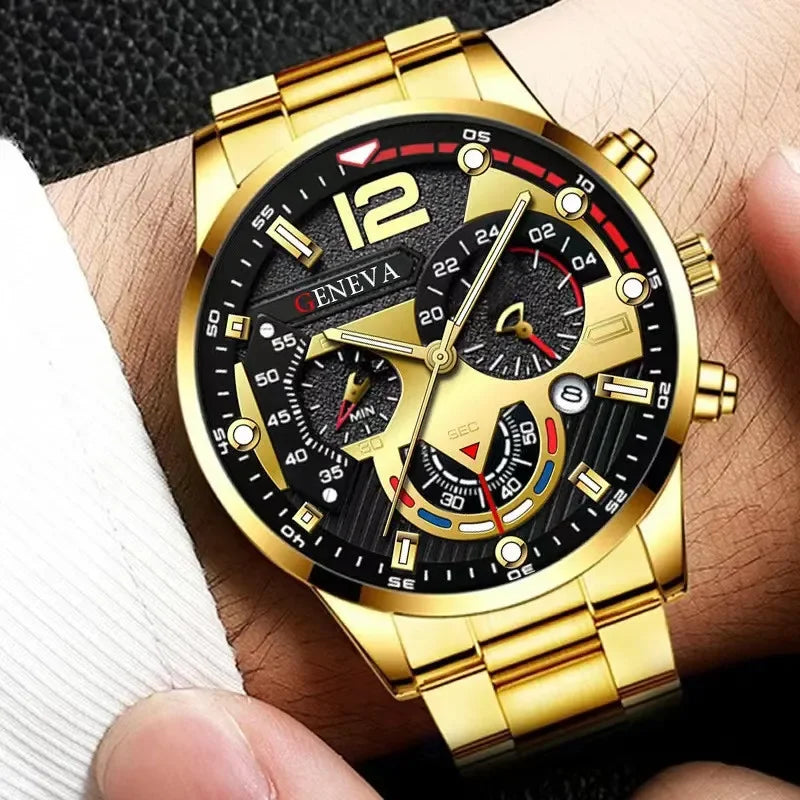 Montre quartz Luxe Homme