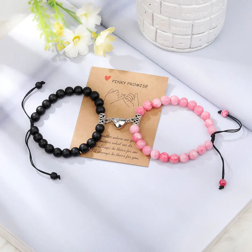 Bracelets Couple Magnet