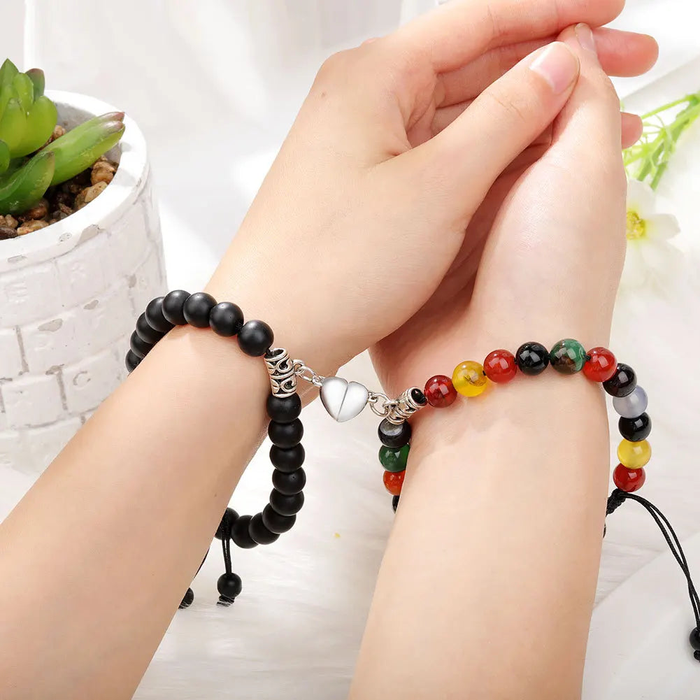 Bracelets Couple Magnet