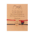 2pcs bracelets couple saint valentin