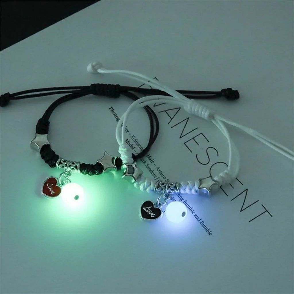Bracelets Couples Amis Etoiles Chats