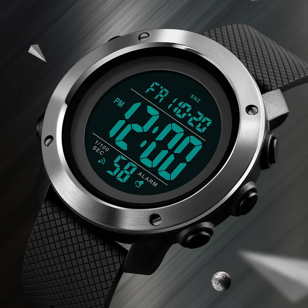 Montre Homme Décontracté Etanche Numérique