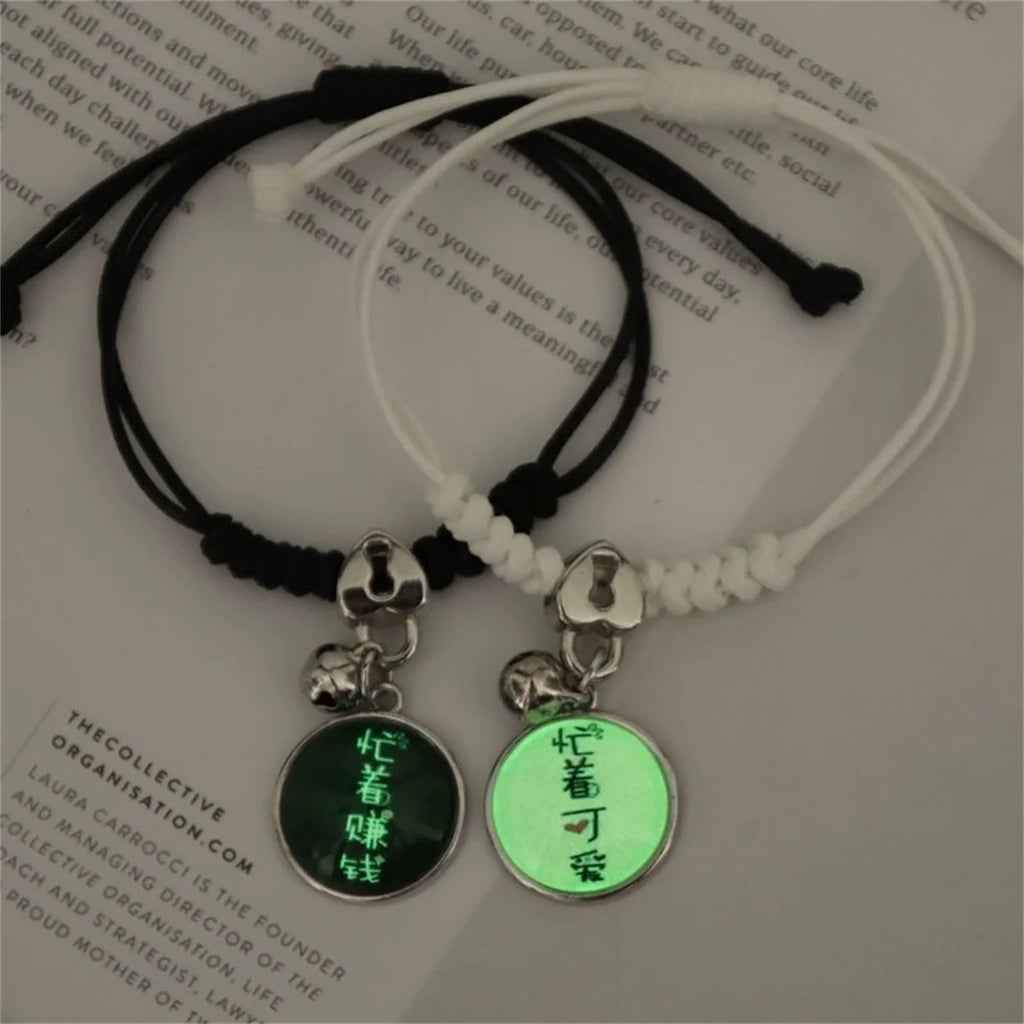 Bracelets Couples Amis Etoiles Chats