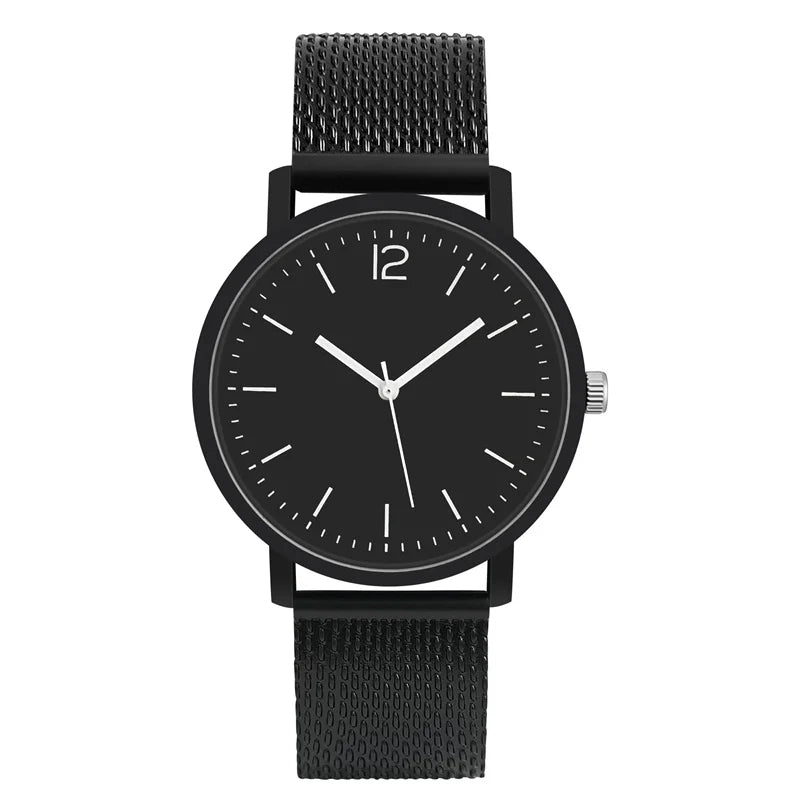 Montre couple saint valentin noir