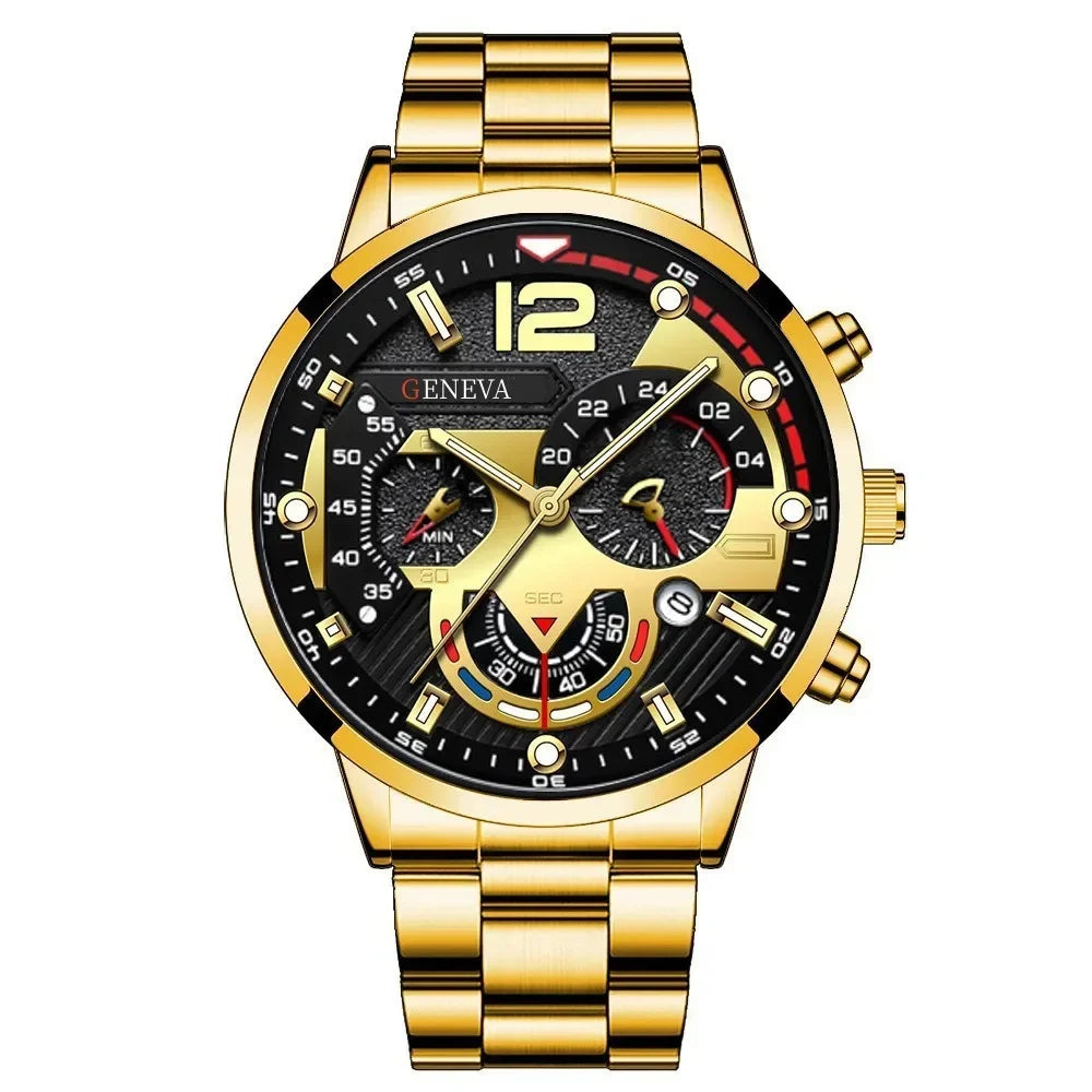 Montre quartz Luxe Homme
