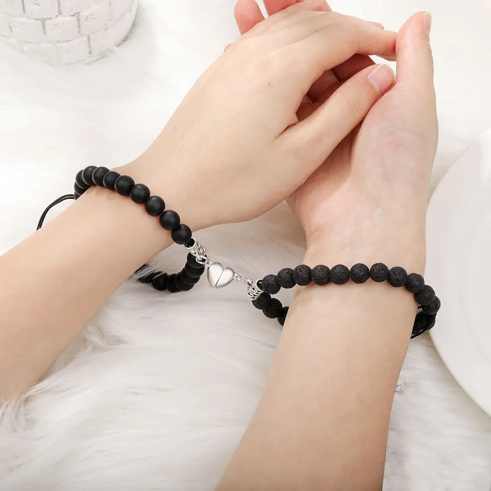 Bracelets Couple Magnet