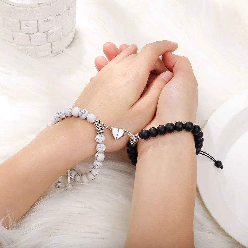 Bracelets Couple Magnet