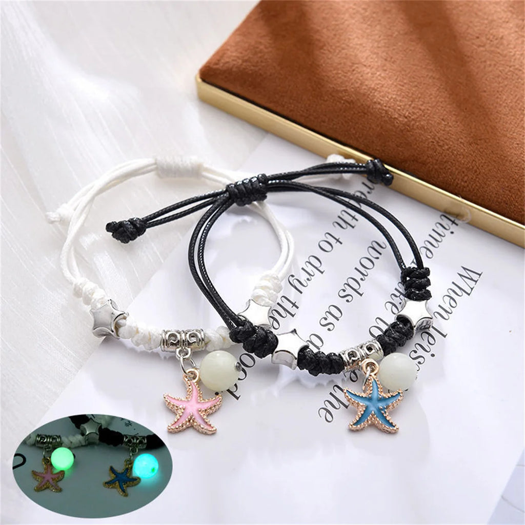 Bracelets Couples Amis Etoiles Chats
