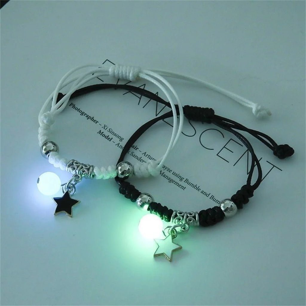 Bracelets Couples Amis Etoiles Chats