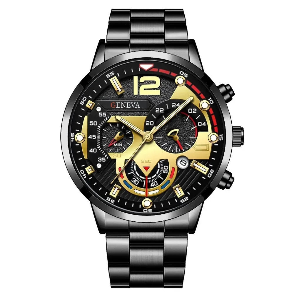 Montre quartz Luxe Homme