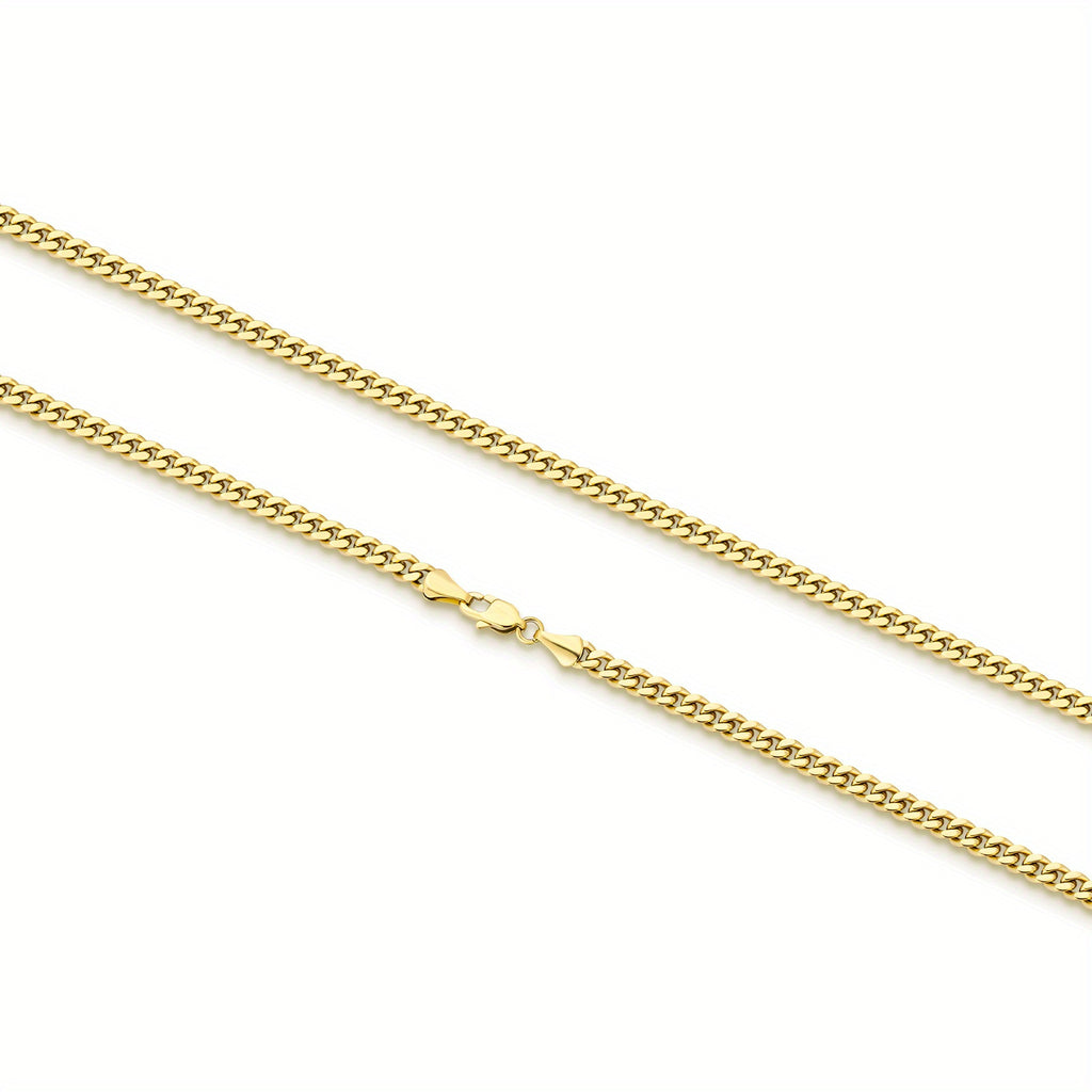 1pc Chaine Doré Homme
