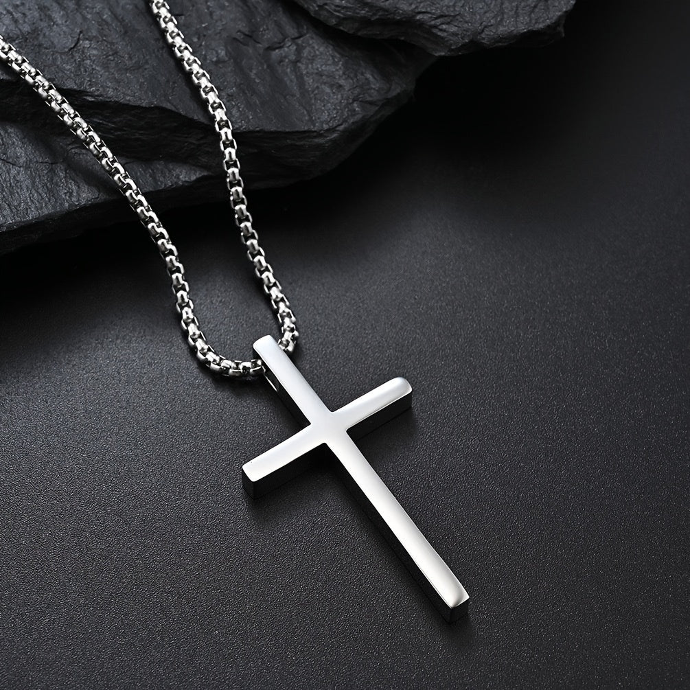1pc Croix Chaine collier Homme/Femme