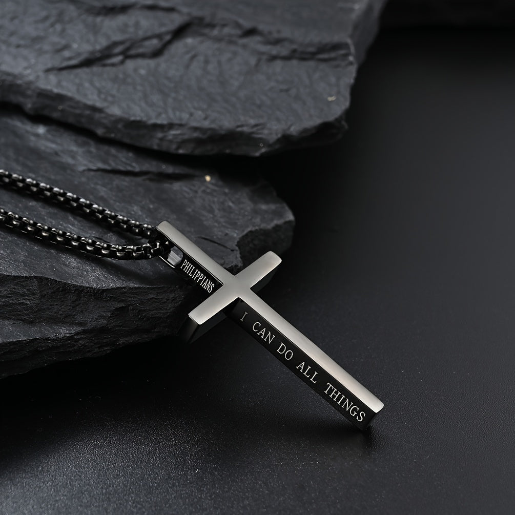 1pc Croix Chaine collier Homme/Femme
